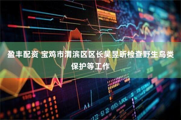 盈丰配资 宝鸡市渭滨区区长吴昱昕检查野生鸟类保护等工作